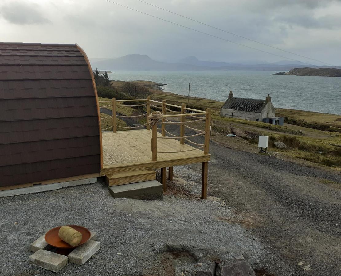 The Sleepy Crofter Glamping - Achiltibuie Hotel Buitenkant foto